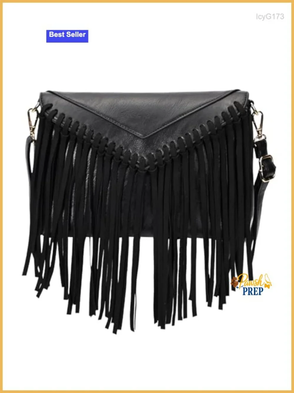 Women's Faux Leather Fringe Crossbody Hobo Purse Tassel Handbag PU Leather